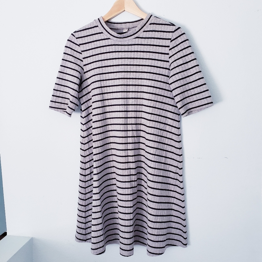 Uniqlo Striped Mini Dress
